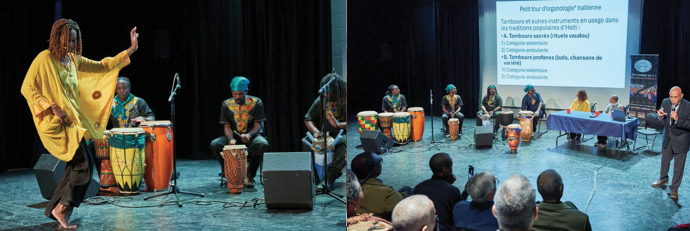 Causerie-spectacle sur l’art du Tambour haïtien et hommage au percussionniste Georges Rodriguez